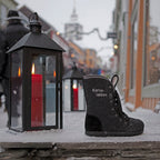 Røroslabben i grå på Røros